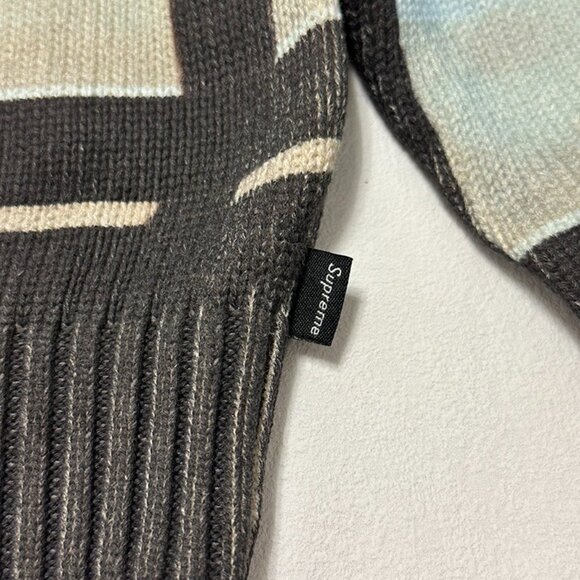 Supreme x Damien Hirst Collaboration Pullover Knit Sweater - Picture 9 of 9